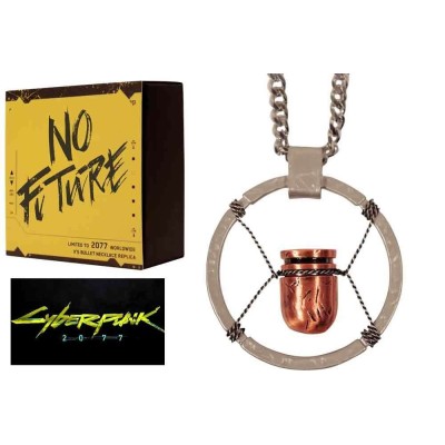 CYBERPUNK 2077 V'S BULLET NECKLACE COLLANA REPLICA FANATTIK