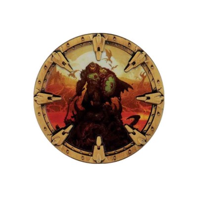 DOOM THE DARK AGES DOOM SLAYER COLLECTIBLE COIN MONETA IN METALLO FANATTIK