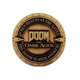 DOOM THE DARK AGES DOOM SLAYER COLLECTIBLE COIN MONETA IN METALLO FANATTIK