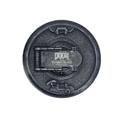 DOOM THE DARK AGES DOOM SLAYER SHIELD MEDALLION FANATTIK