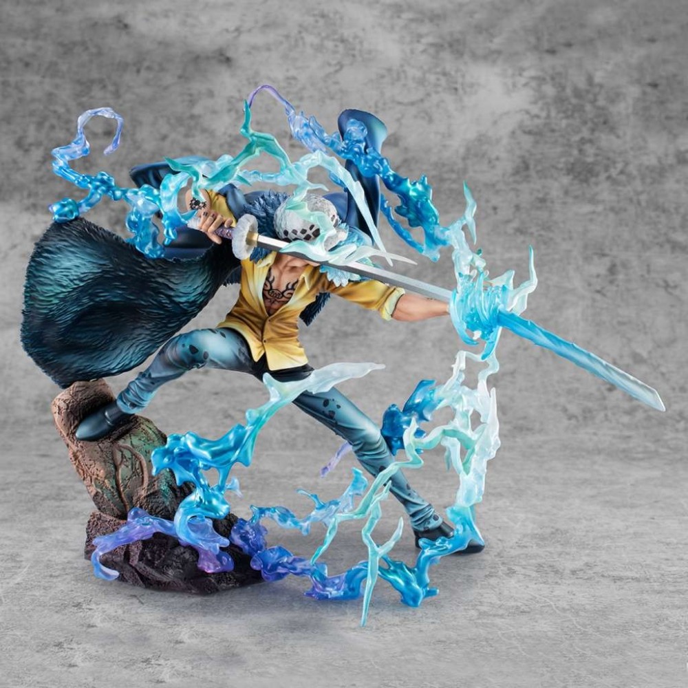 ONE PIECE P.O.P. TRAFALGAR LAW SURGEON OF DEATH AWAKEN WA-MAXIMUM STATUA FIGURE MEGAHOUSE