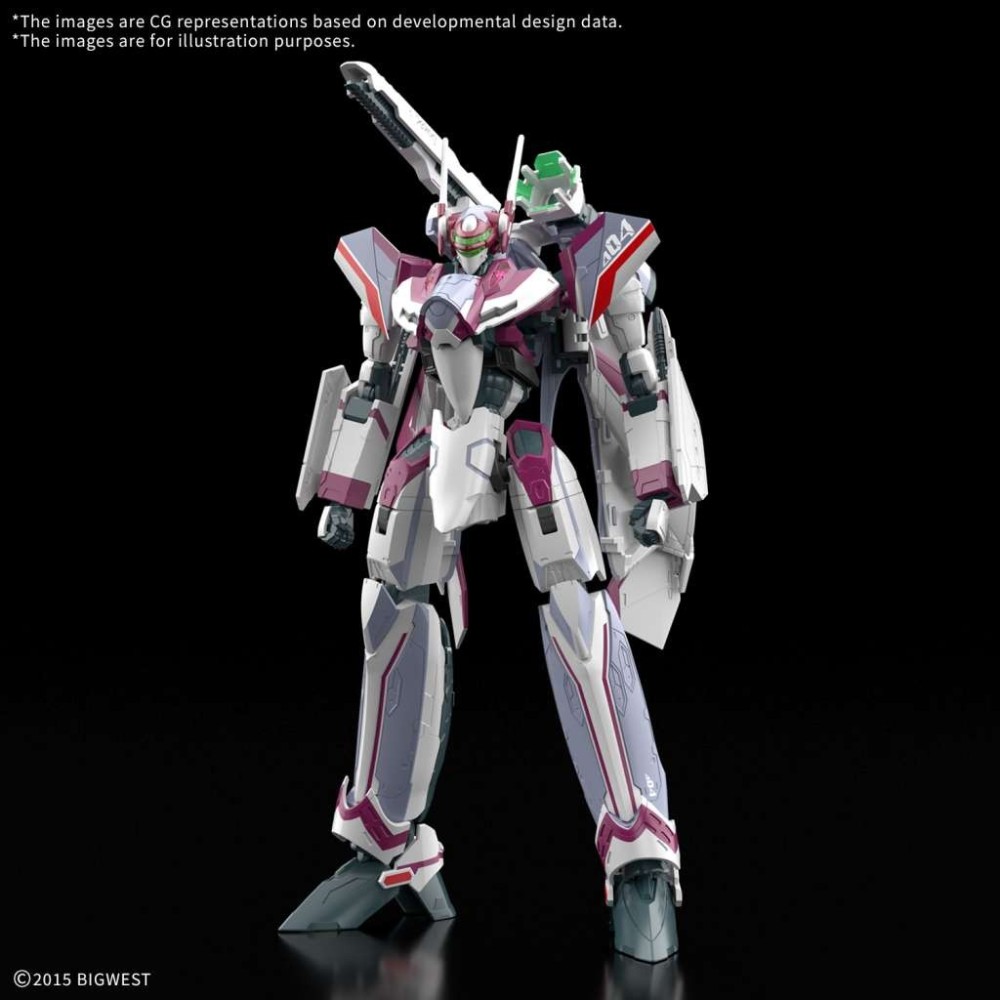 HG HIGH GRADE VF-31C SIEGFRIED MIRAGE FARINA JENIUS USE 1/100 MODEL KIT ACTION FIGURE BANDAI