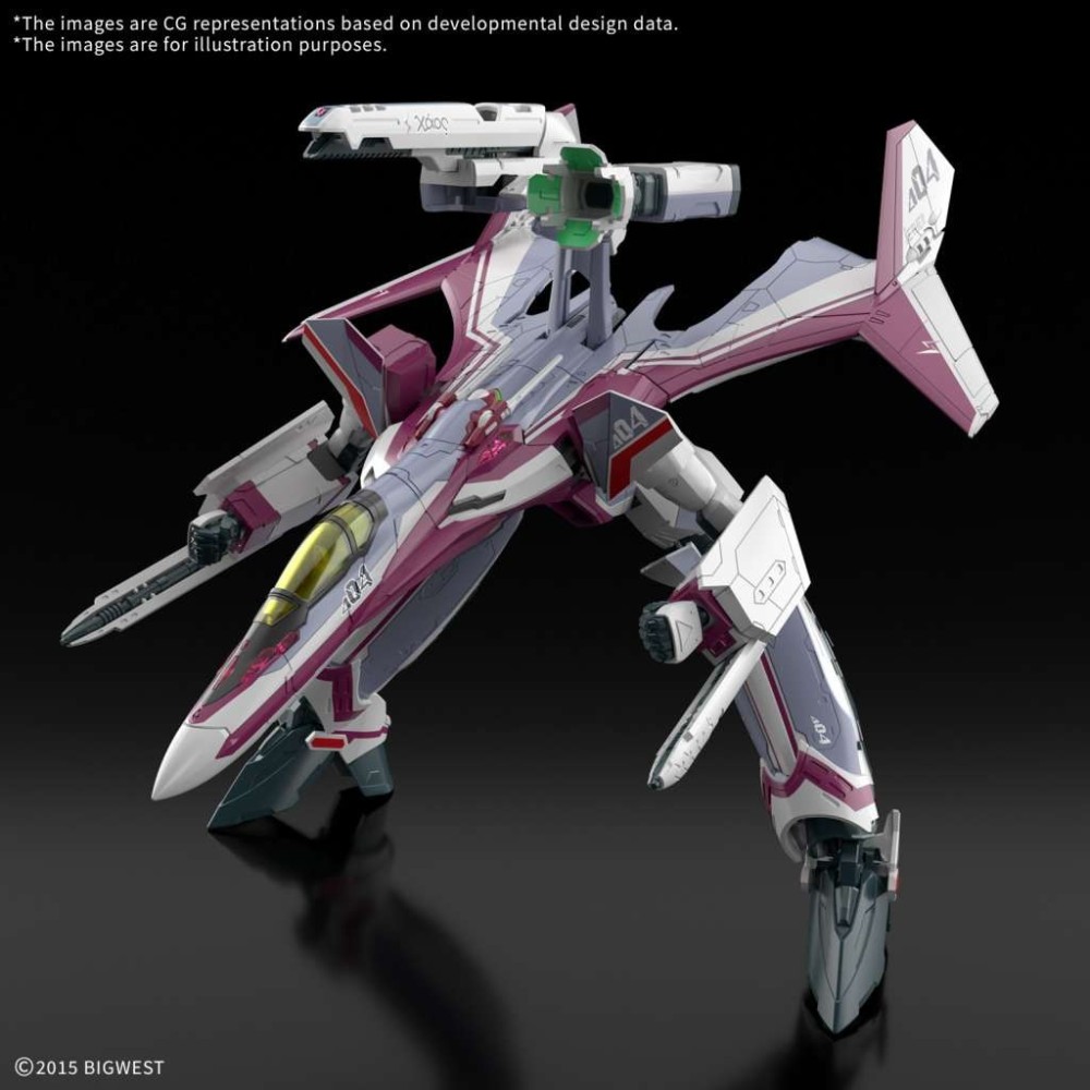 BANDAI HG HIGH GRADE VF-31C SIEGFRIED MIRAGE FARINA JENIUS USE 1/100 PVC MODEL KIT