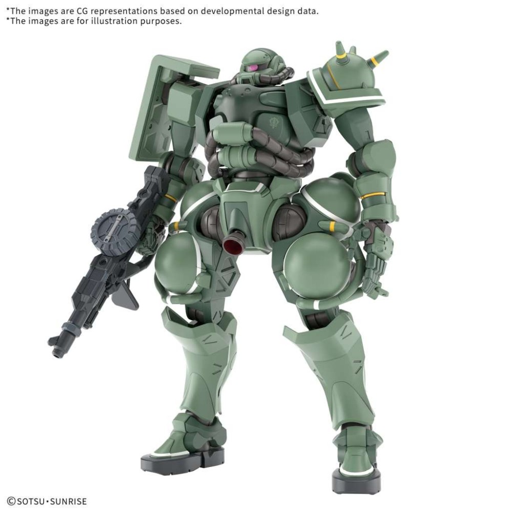 BANDAI HIGH GRADE HG ZAKU GQ 1/144 SCALE MODEL KIT GUNPLA FIGURE