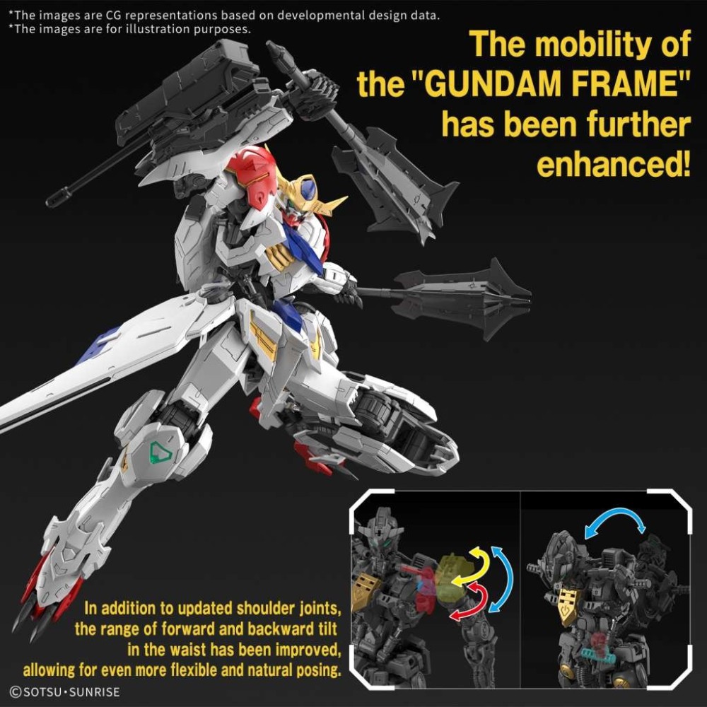 MASTER GRADE MG GUNDAM BARBATOS LUPUS 1/100 MODEL KIT FIGURE BANDAI