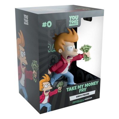 FUTURAMA TAKE MY MONEY FRY VINYL STATUA FIGURE YOUTOOZ