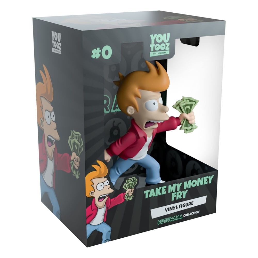YOUTOOZ FUTURAMA TAKE MY MONEY FRY VINYL STATUE FIGURE