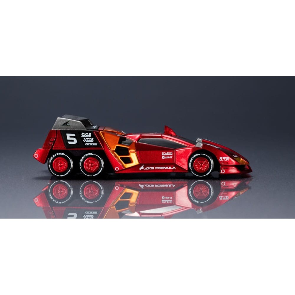 MEGAHOUSE FUTURE GPX CYBER FORMULA FIRE SUPERIOR G.T.R. HERITAGE EDITION 14CM REPLICA