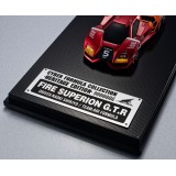 MEGAHOUSE FUTURE GPX CYBER FORMULA FIRE SUPERIOR G.T.R. HERITAGE EDITION 14CM REPLICA