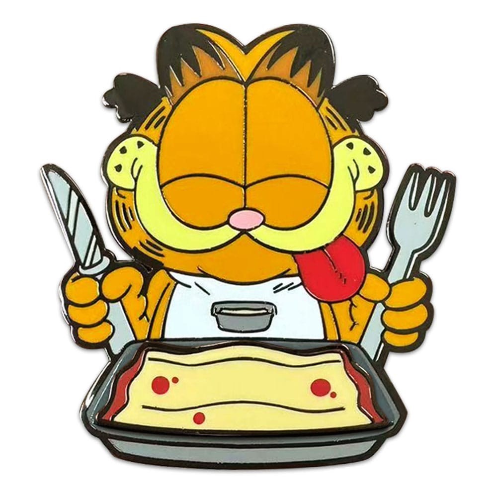 GARFIELD LASAGNA DINNER MAGNETIC PIN BADGE SPILLA YOUTOOZ