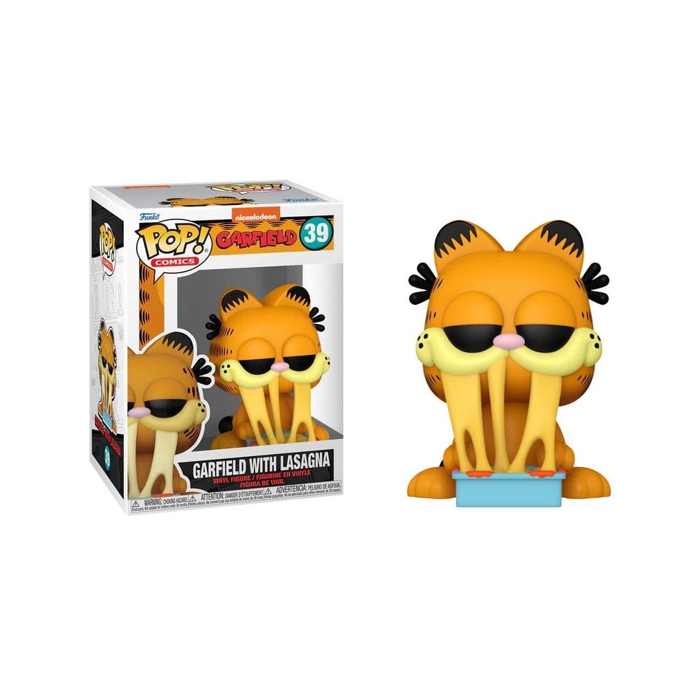 FUNKO FUNKO POP! GARFIELD WITH LASAGNA BOBBLE HEAD FIGURE