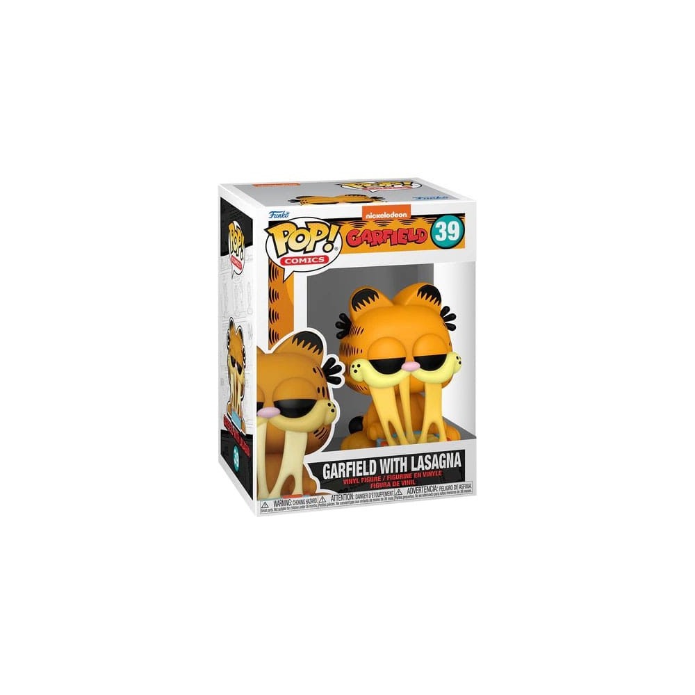 FUNKO FUNKO POP! GARFIELD WITH LASAGNA BOBBLE HEAD FIGURE