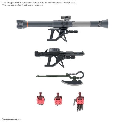 HIGH GRADE HG ZAKU CHAR GQ 1/144 MODEL KIT GUNPLA ACTION FIGURE BANDAI