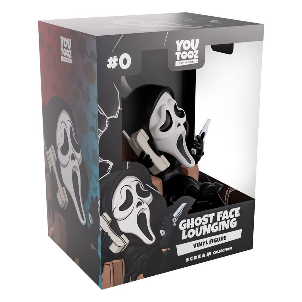 YOUTOOZ SCREAM GHOSTFACE GHOST FACE LOUNGING VINYL FIGURE
