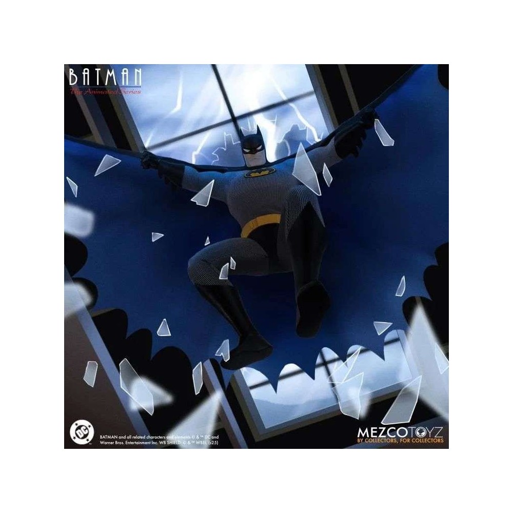 MEZCO TOYS BATMAN THE ANIMATED SERIES ONE:12 COLLECTIVE PVC ACTION FIGURE