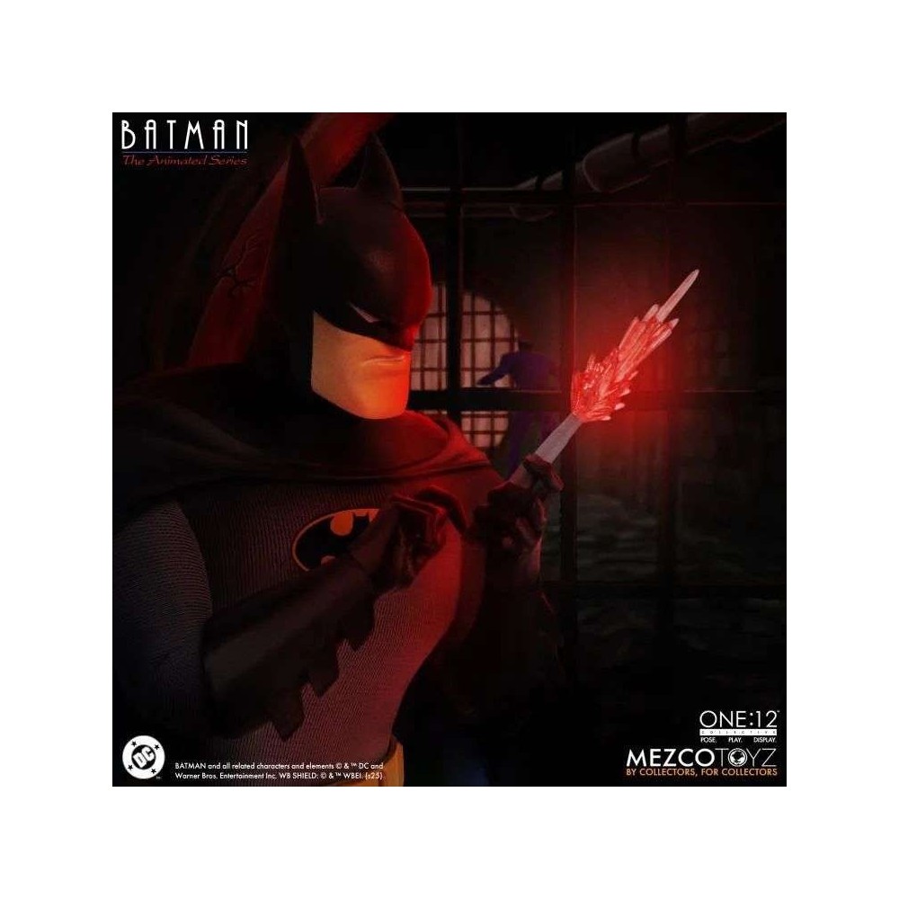 MEZCO TOYS BATMAN THE ANIMATED SERIES ONE:12 COLLECTIVE PVC ACTION FIGURE