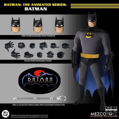 MEZCO TOYS BATMAN THE ANIMATED SERIES ONE:12 COLLECTIVE PVC ACTION FIGURE