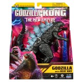 PLAYMATES TOYS GODZILLA X KONG THE NEW EMPIRE GODZILLA WITH HEAT WAVE ACTION FIGURE
