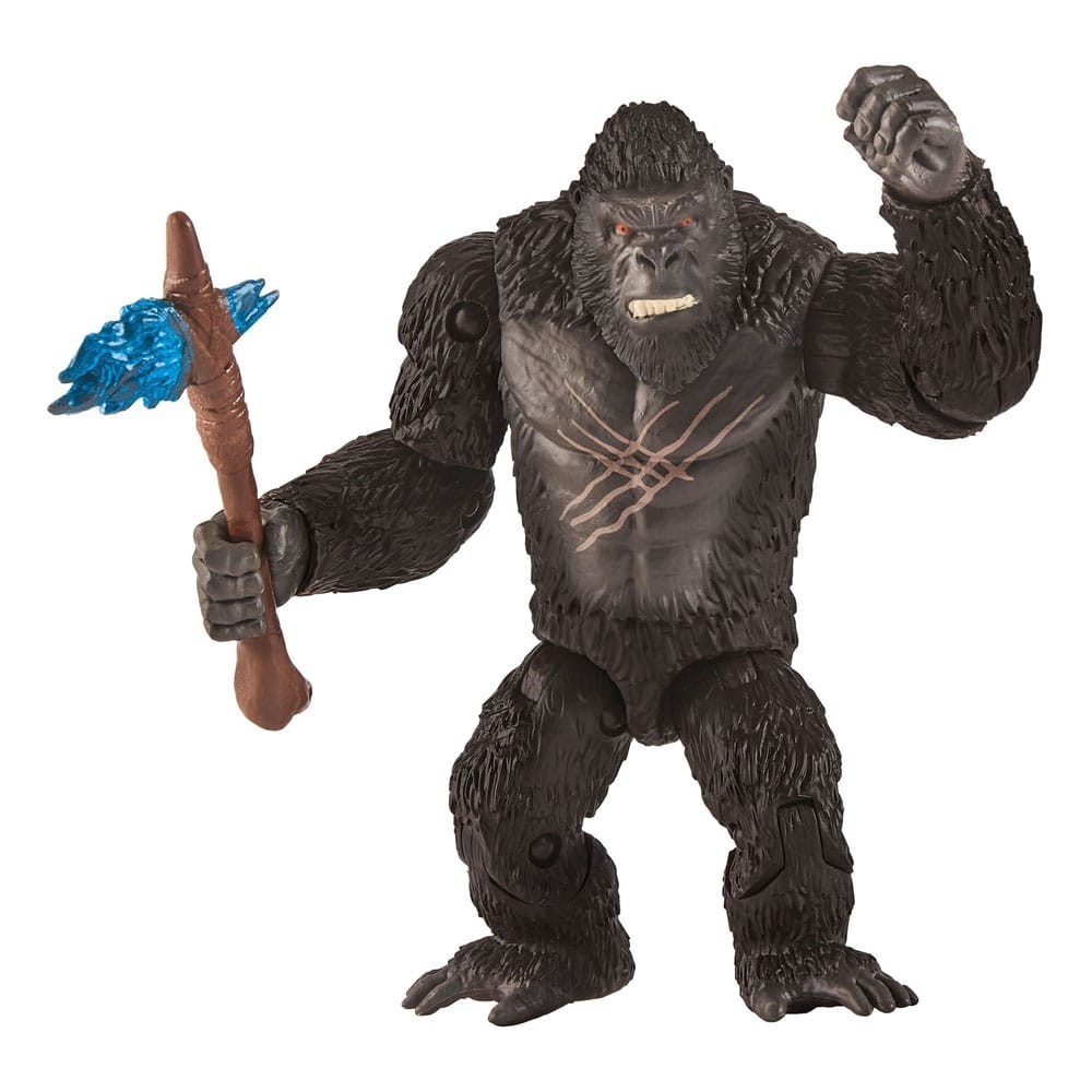 PLAYMATES TOYS GODZILLA X KONG THE NEW EMPIRE KONG WITH BATTLE AXE ACTION FIGURE