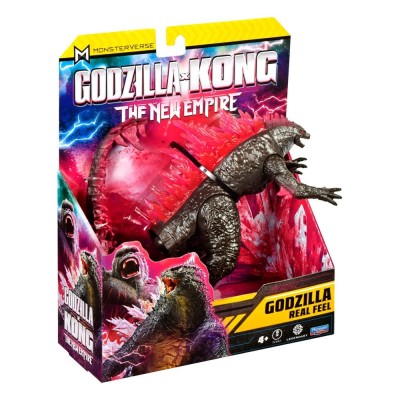 GODZILLA X KONG THE NEW EMPIRE GODZILLA REAL FEEL ACTION FIGURE PLAYMATES TOYS