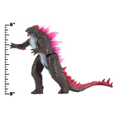 GODZILLA X KONG THE NEW EMPIRE GODZILLA REAL FEEL ACTION FIGURE PLAYMATES TOYS
