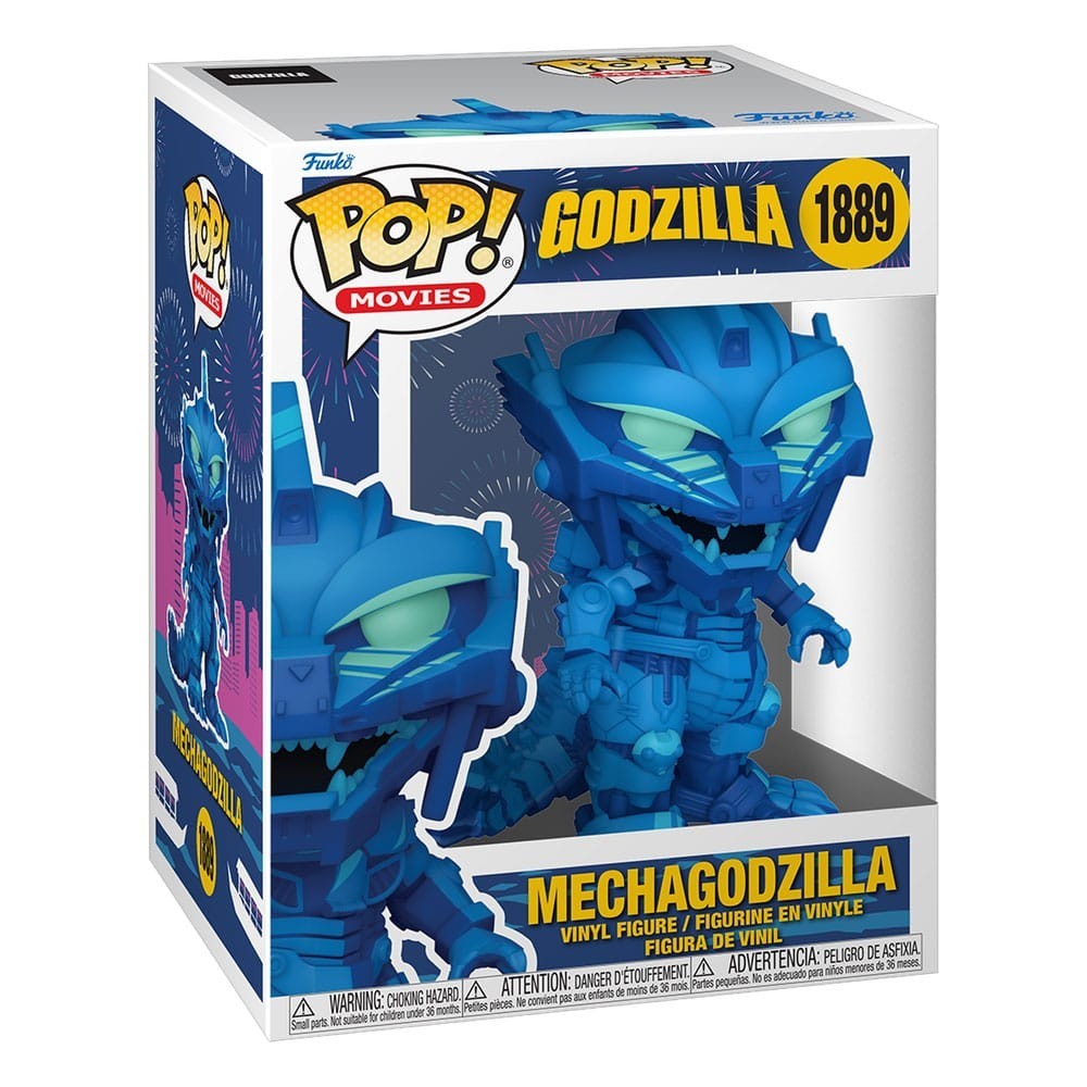 FUNKO POP! GODZILLA MECHAGODZILLA ART SERIES BOBBLE HEAD FIGURE FUNKO