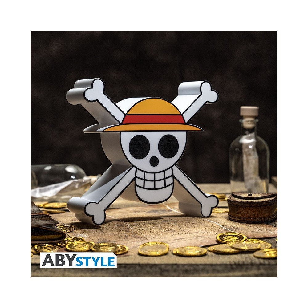 ONE PIECE 3D LAMP LOGO LAMPADA ABYSTYLE