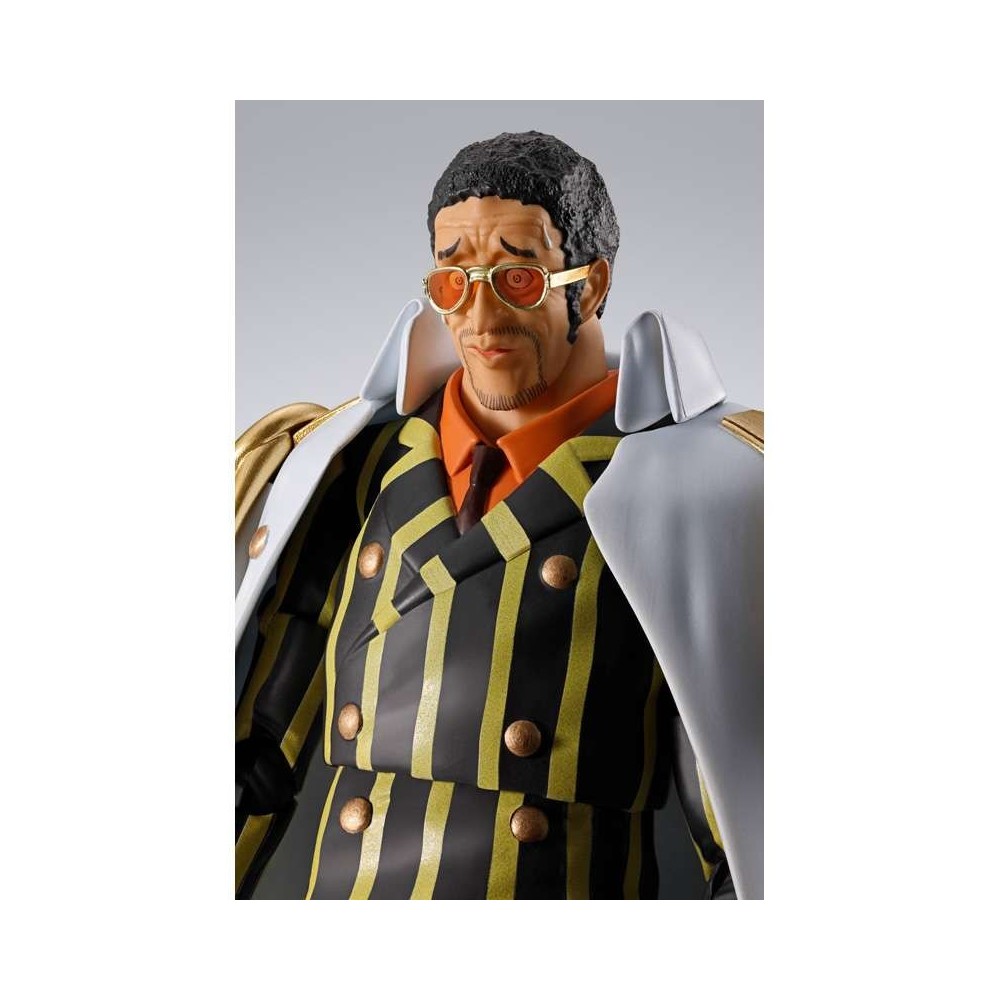 BANDAI ONE PIECE BORSALINO FUTURE ISLAND EGGHEAD S.H. FIGUARTS PVC ACTION FIGURE
