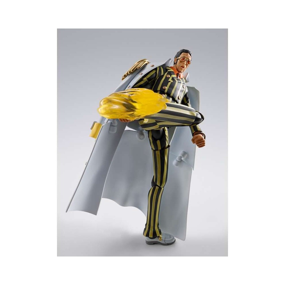 BANDAI ONE PIECE BORSALINO FUTURE ISLAND EGGHEAD S.H. FIGUARTS PVC ACTION FIGURE