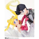 BANDAI SAILOR MOON USAGI & TUXEDO MASK MOONLIGHT GLOW ED. FIGUARTS ZERO PVC CHOUETTE