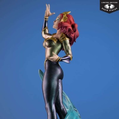 DC COVER GIRLS MERA BY J. SCOTT CAMPBELL STATUA FIGURE MC FARLANE