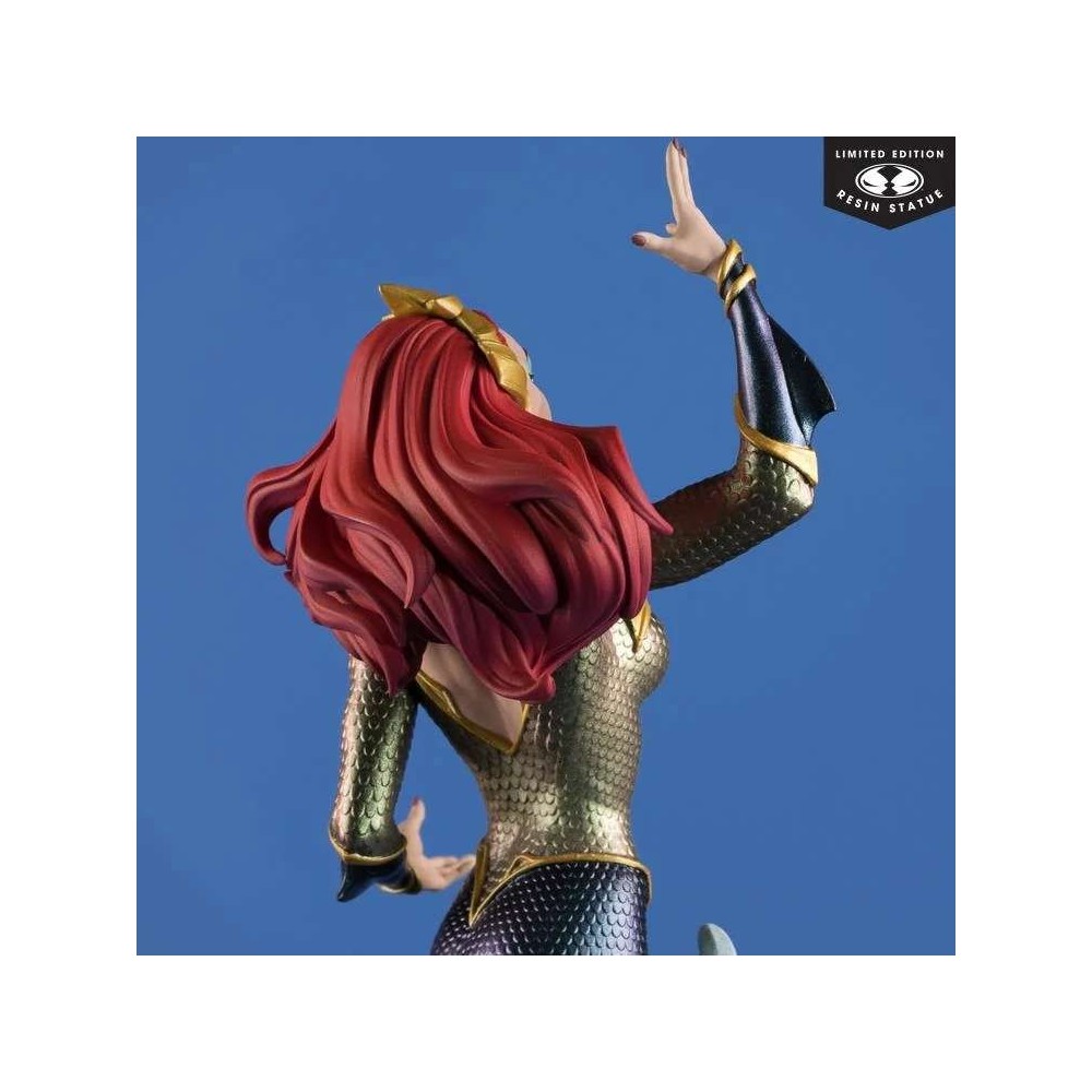 MC FARLANE DC COVER GIRLS MERA BY J. SCOTT CAMPBELL STATUE