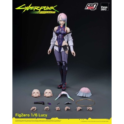 CYBERPUNK EDGERUNNERS LUCY FIGZERO 1/6 ACTION FIGURE THREEZERO