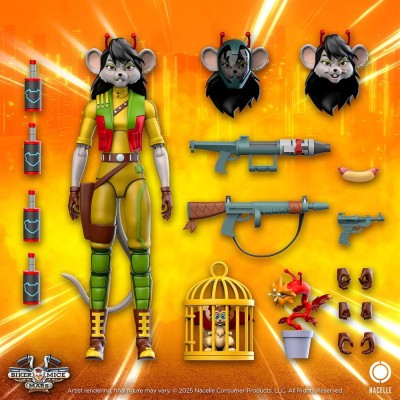 BIKER MICE FROM MARS CARBINE ACTION FIGURE NACELLE