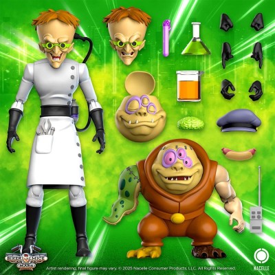 BIKER MICE FROM MARS KARBUNKLE AND FRED ACTION FIGURE NACELLE