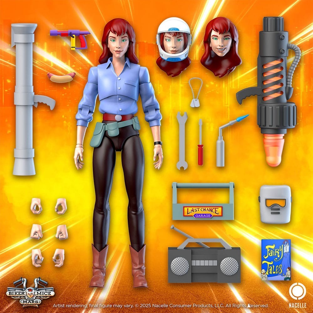 BIKER MICE FROM MARS CHARLEY ACTION FIGURE NACELLE