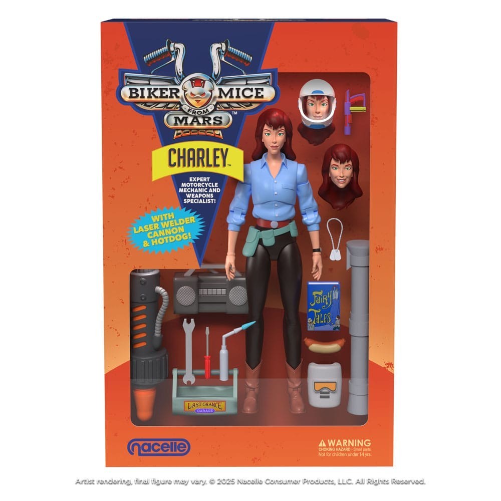 BIKER MICE FROM MARS CHARLEY ACTION FIGURE NACELLE