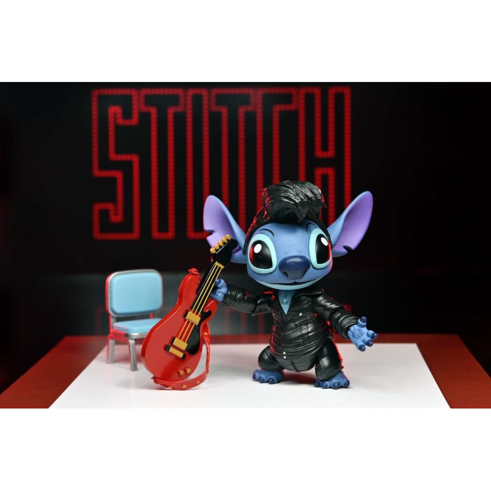 DISNEY LILO & STITCH ELVIS SINGER STITCH ULTIMATE ACTION FIGURE NECA