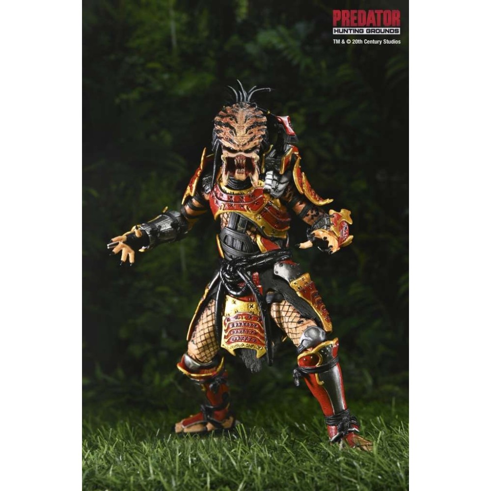 PREDATOR HUNTING GROUNDS ULTIMATE SAMURAI PREDATOR ACTION FIGURE NECA