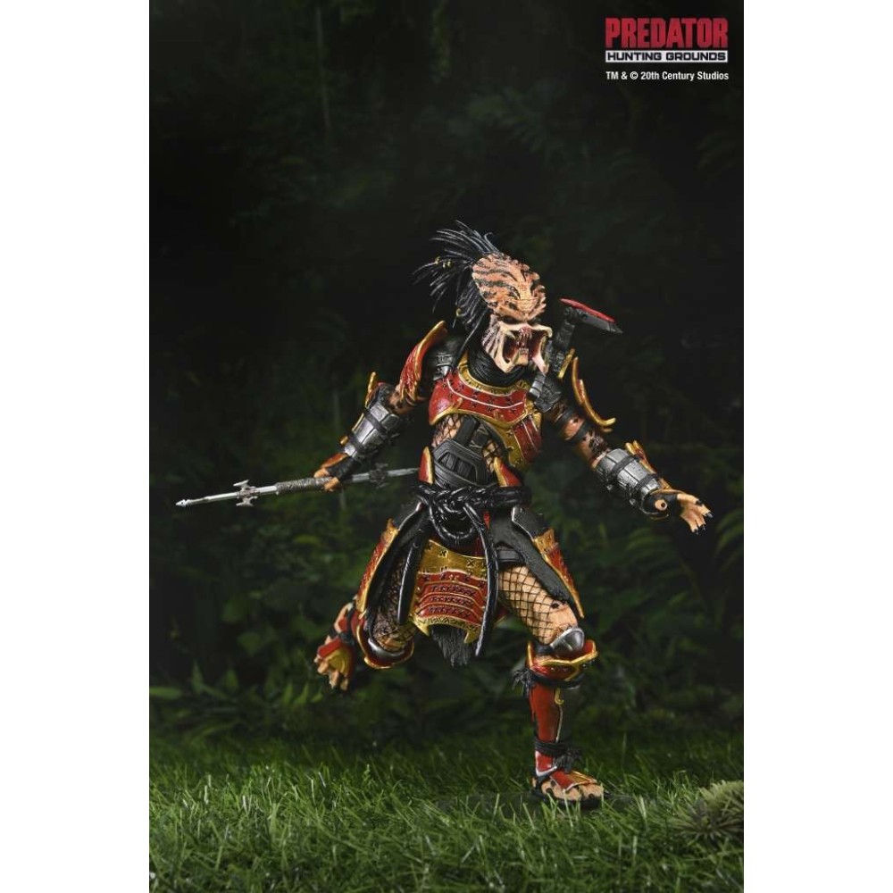 NECA PREDATOR HUNTING GROUNDS ULTIMATE SAMURAI PREDATOR PVC ACTION FIGURE