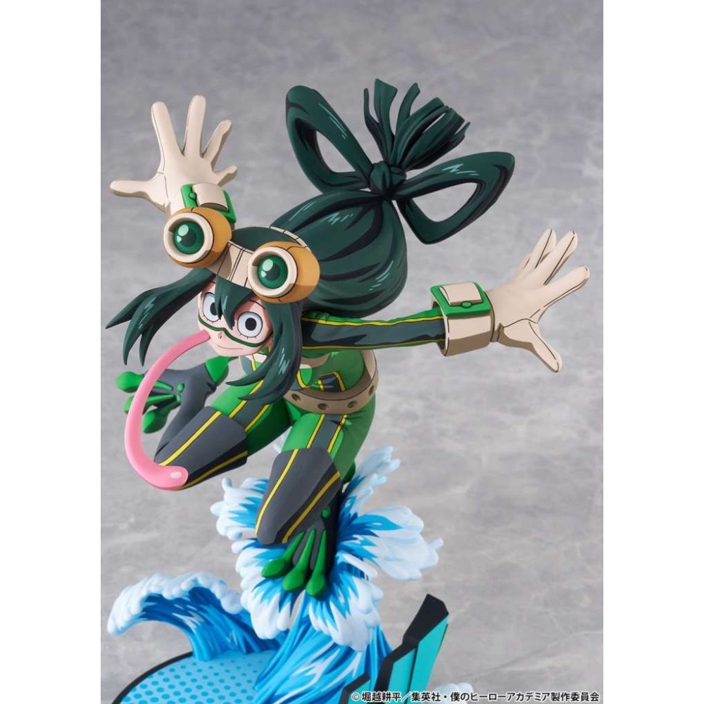MY HERO ACADEMIA TSUYU ASUI HERO SUIT 2D STATUA FIGURE BELLFINE