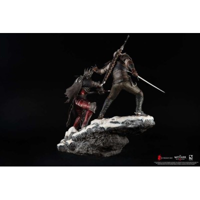 PURE ARTS THE WITCHER 3 WILD HUNT GERALT VS EREDIN DIORAMA STATUE FIGURE