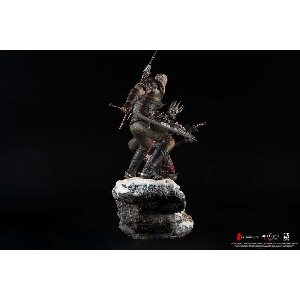 PURE ARTS THE WITCHER 3 WILD HUNT GERALT VS EREDIN DIORAMA STATUE FIGURE