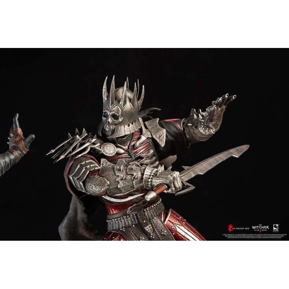 PURE ARTS THE WITCHER 3 WILD HUNT GERALT VS EREDIN DIORAMA STATUE FIGURE