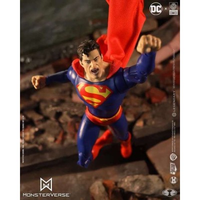 DC JUSTICE LEAGUE MONSTERVERSE SUPERMAN VS GODZILLA ACTION FIGURE MC FARLANE