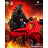 MC FARLANE DC JUSTICE LEAGUE MONSTERVERSE SUPERMAN VS GODZILLA 2-PACK PVC ACTION FIGURES