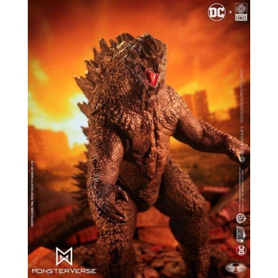 MC FARLANE DC JUSTICE LEAGUE MONSTERVERSE SUPERMAN VS GODZILLA 2-PACK PVC ACTION FIGURES
