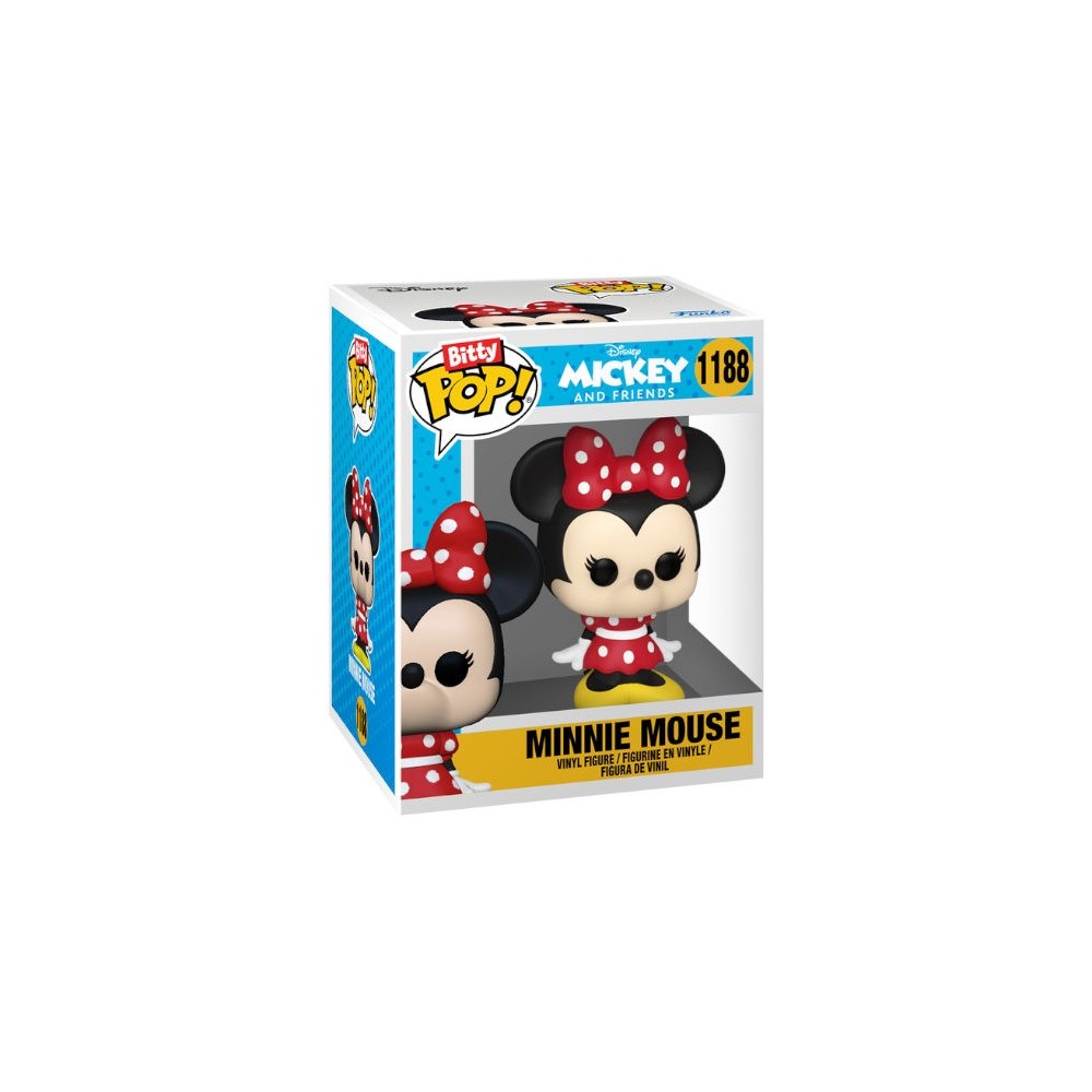 FUNKO BITTY POP! DISNEY MICKEY MOUSE e MINNIE VINYL MINI FIGURE FUNKO