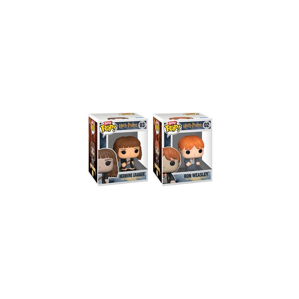 FUNKO FUNKO BITTY POP! HARRY POTTER HERMIONE AND RON VINYL MINI FIGURES