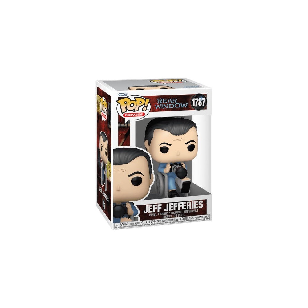 FUNKO FUNKO POP! REAR WINDOW JEFF JEFFERIES BOBBLE HEAD FIGURE